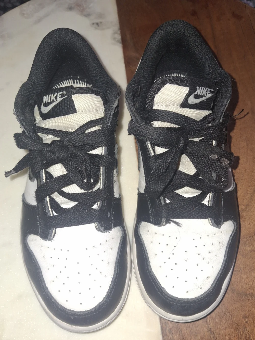 Nike Kids Panda Dunk Low Sneakers 3.5y
